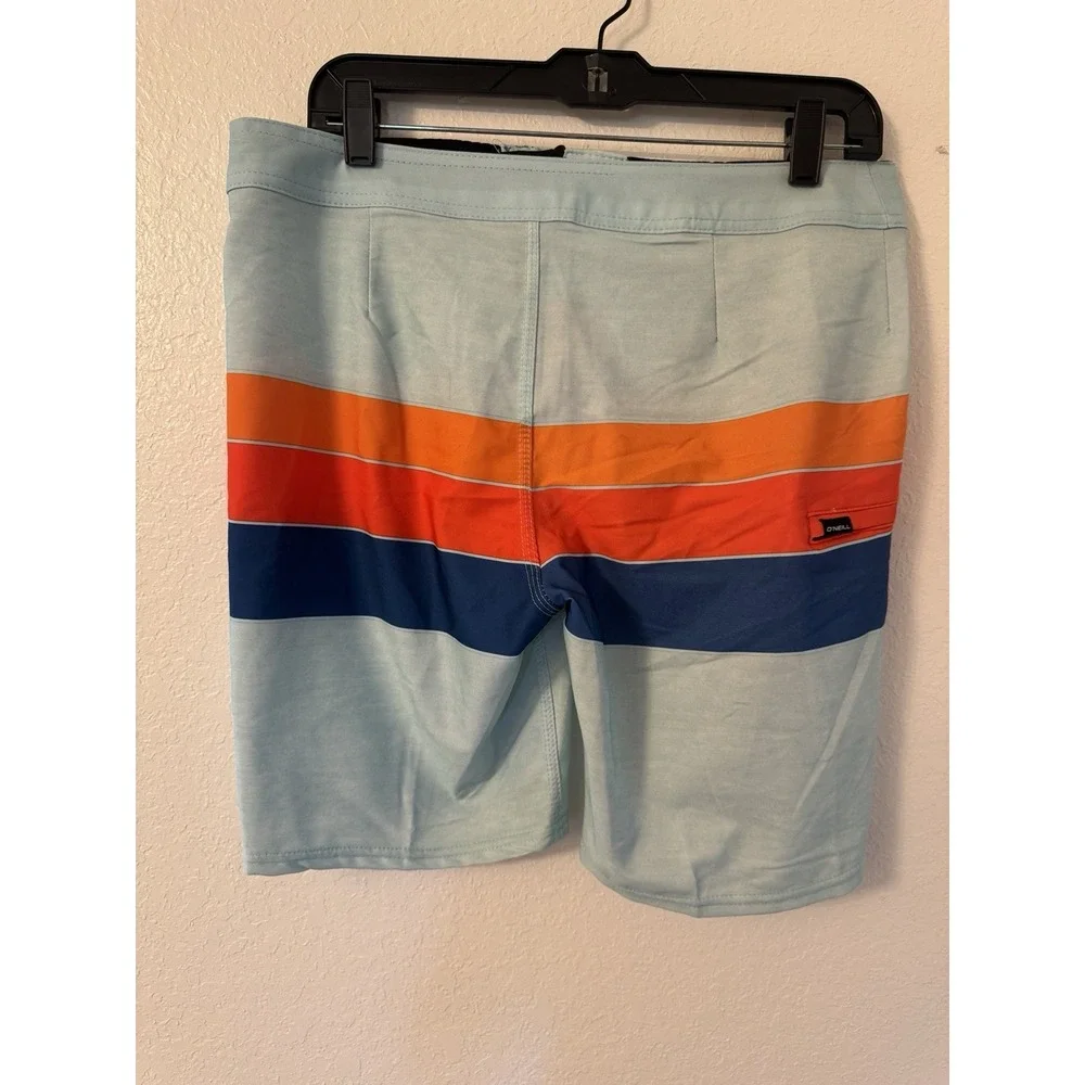 O'Neill Mens Hyperfreak Heist Line Swim, Boardshorts Blue Size 29 NWT $52 C4